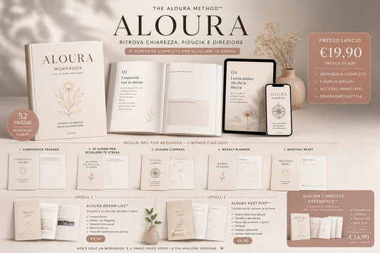 ALOURA Workbook™ – Scegli Te Stessa